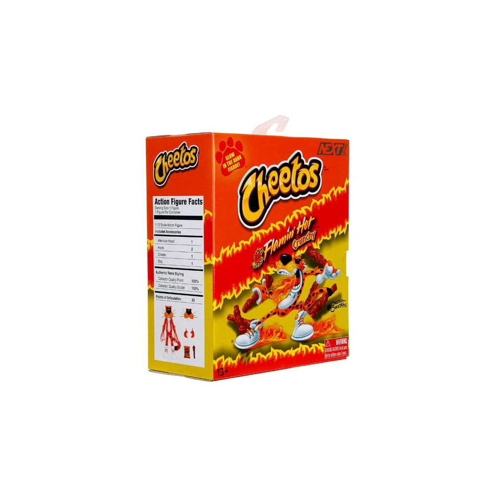 Jada Toys Cheetos Chester Cheetah Flamin' Hot Glow-in-the-Dark 6-Inch Action Figure