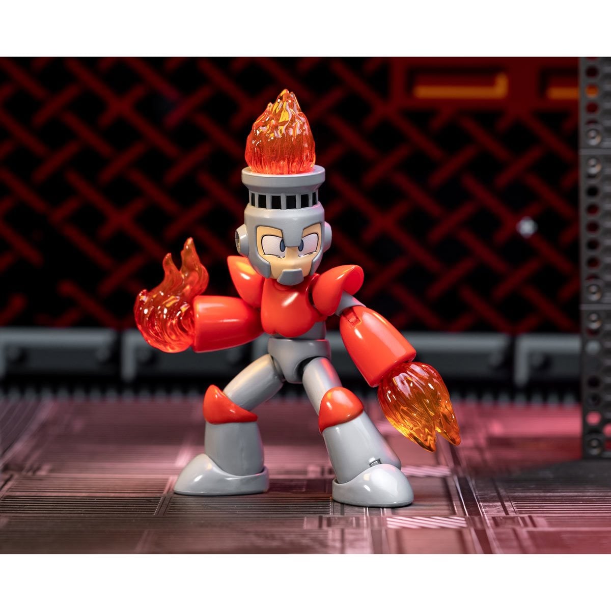Jada Toys Mega Man Fire Man 1:12 Scale Action Figure