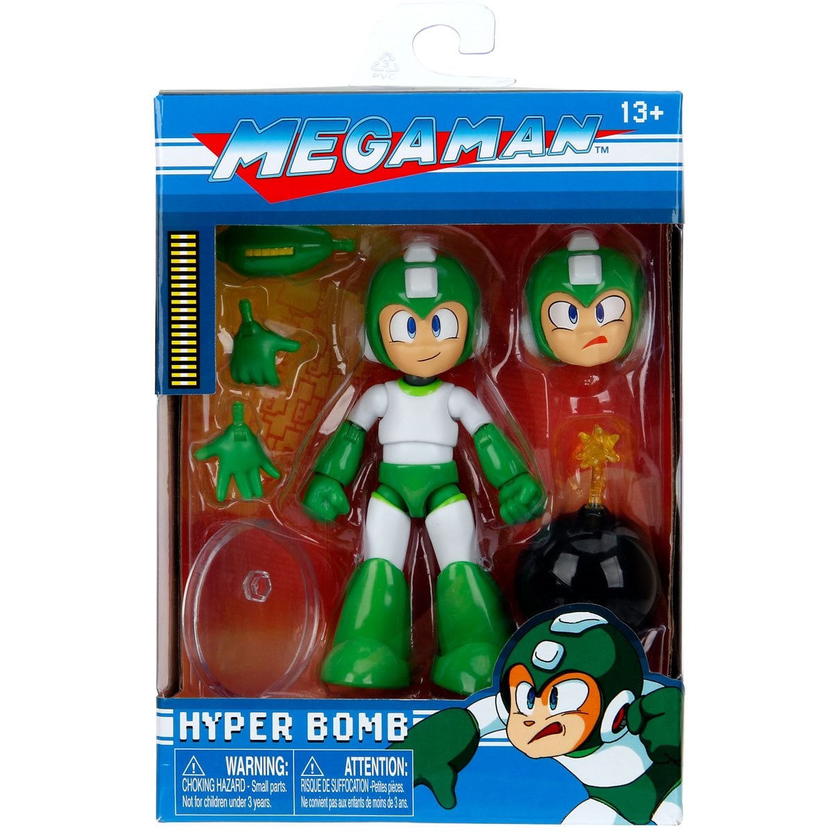 Jada Toys Mega Man 1:12 Scale Wave 2 Hyper Bomb Mega Man Action Figure