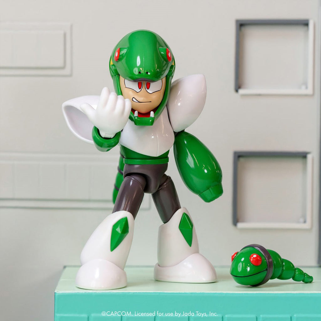 Jada Toys Mega Man Wave 4 Snake Man 1:12 Scale Action Figure
