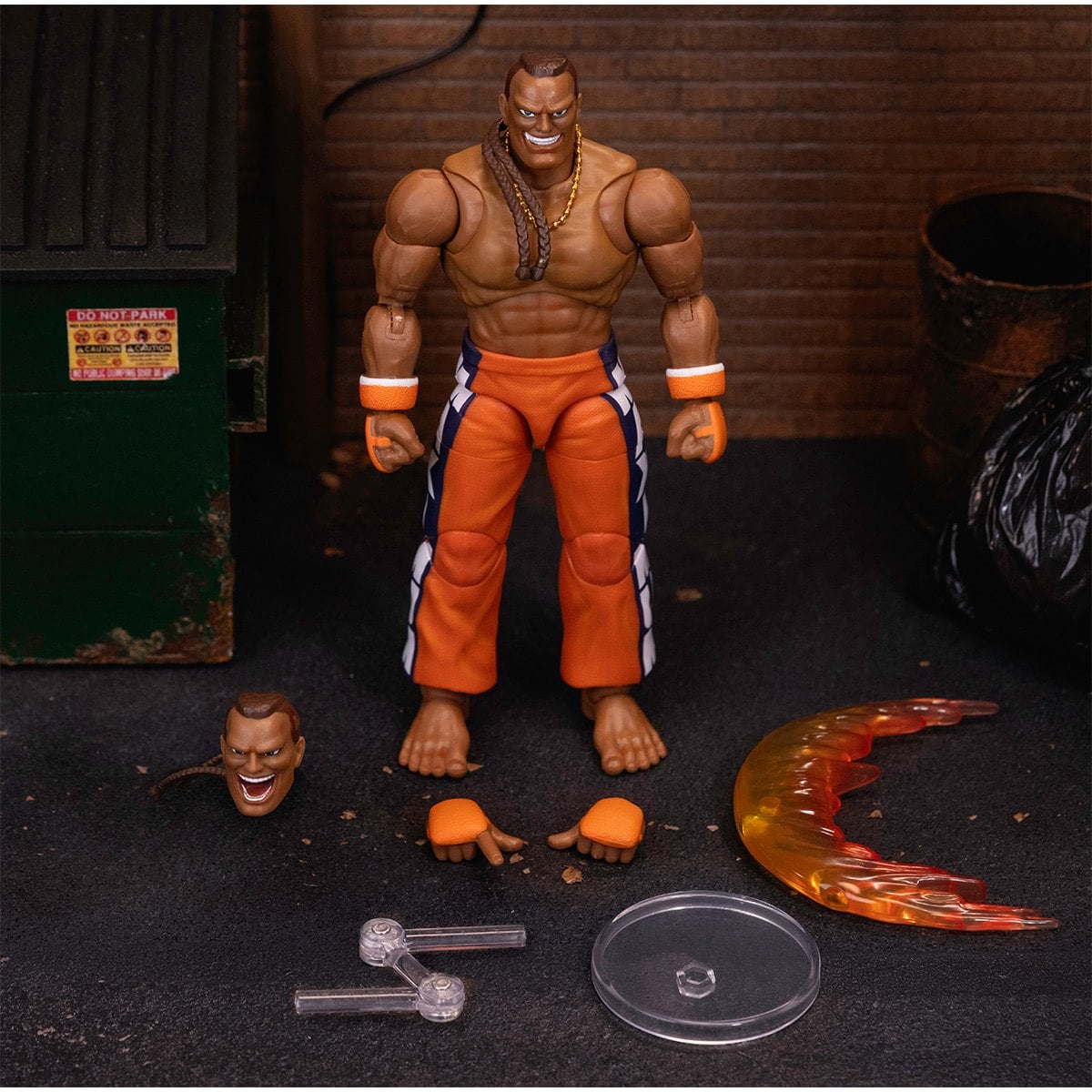 Jada Toys Ultra Street Fighter II Dee Jay Action Figure