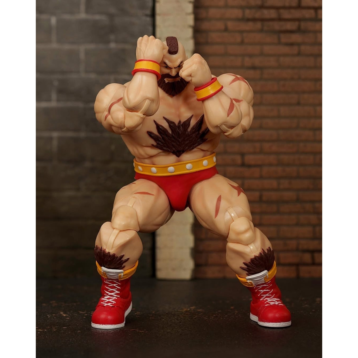 Jada Toys Ultra Street Fighter II Zangief 6-Inch Scale Deluxe Action Figure