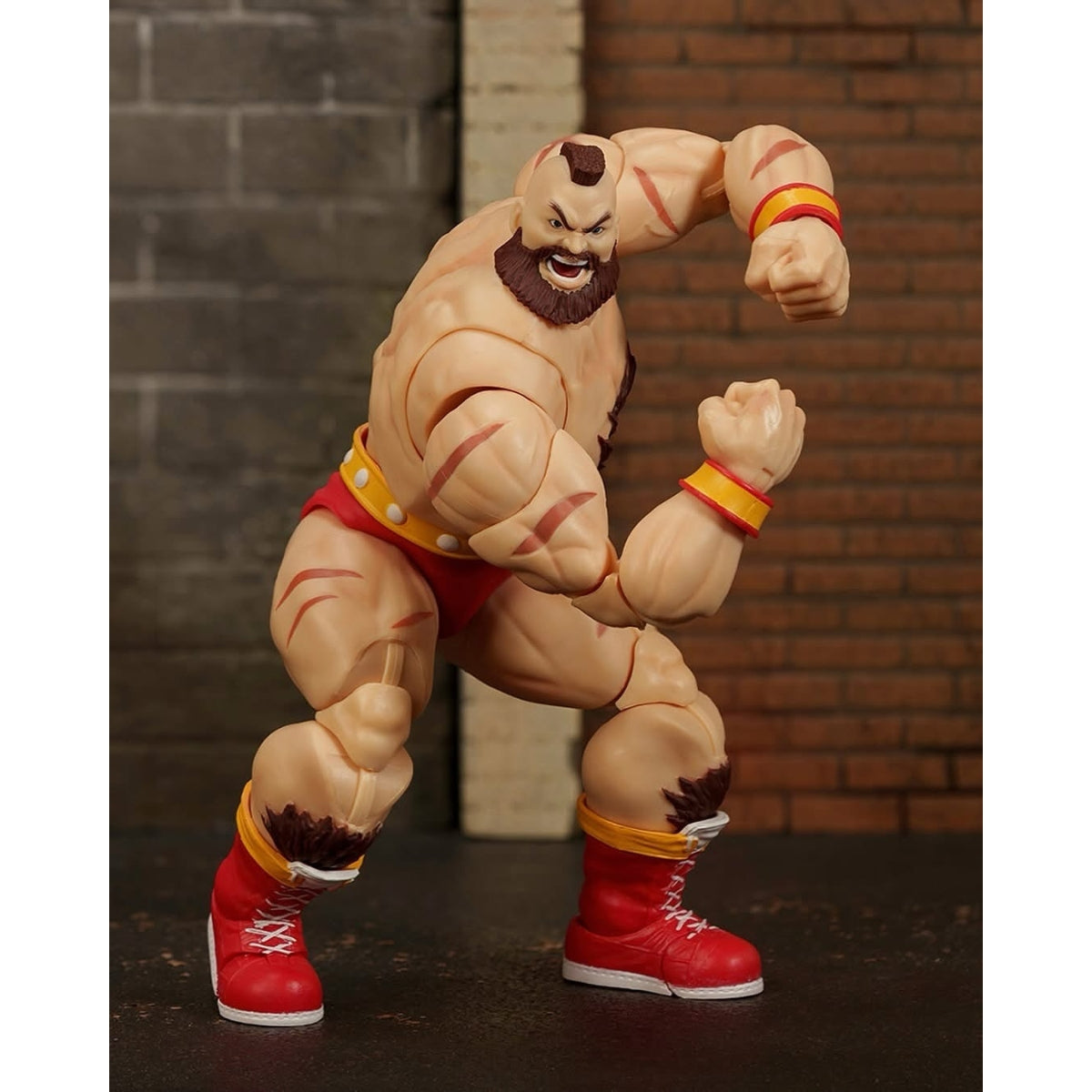 Jada Toys Ultra Street Fighter II Zangief 6-Inch Scale Deluxe Action Figure
