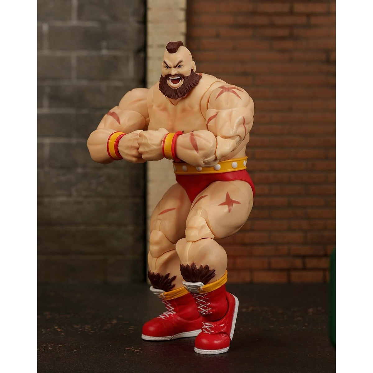 Jada Toys Ultra Street Fighter II Zangief 6-Inch Scale Deluxe Action Figure