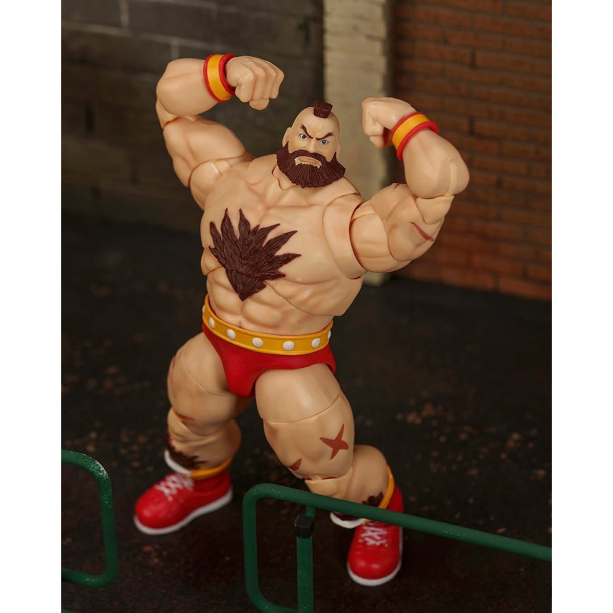 Jada Toys Ultra Street Fighter II Zangief 6-Inch Scale Deluxe Action Figure