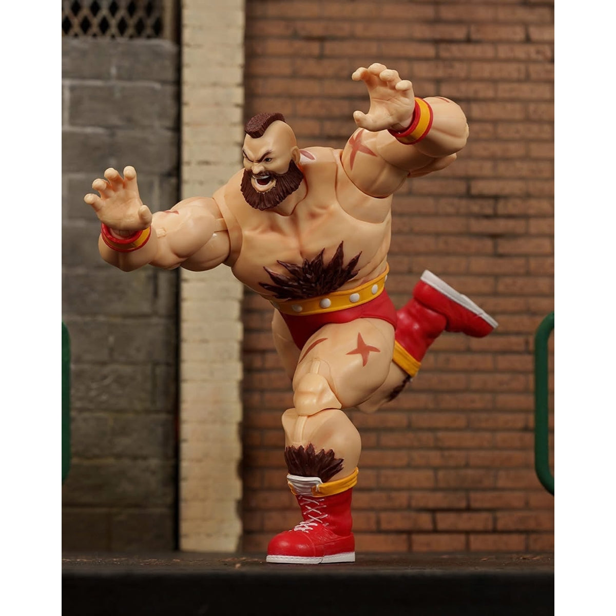 Jada Toys Ultra Street Fighter II Zangief 6-Inch Scale Deluxe Action Figure