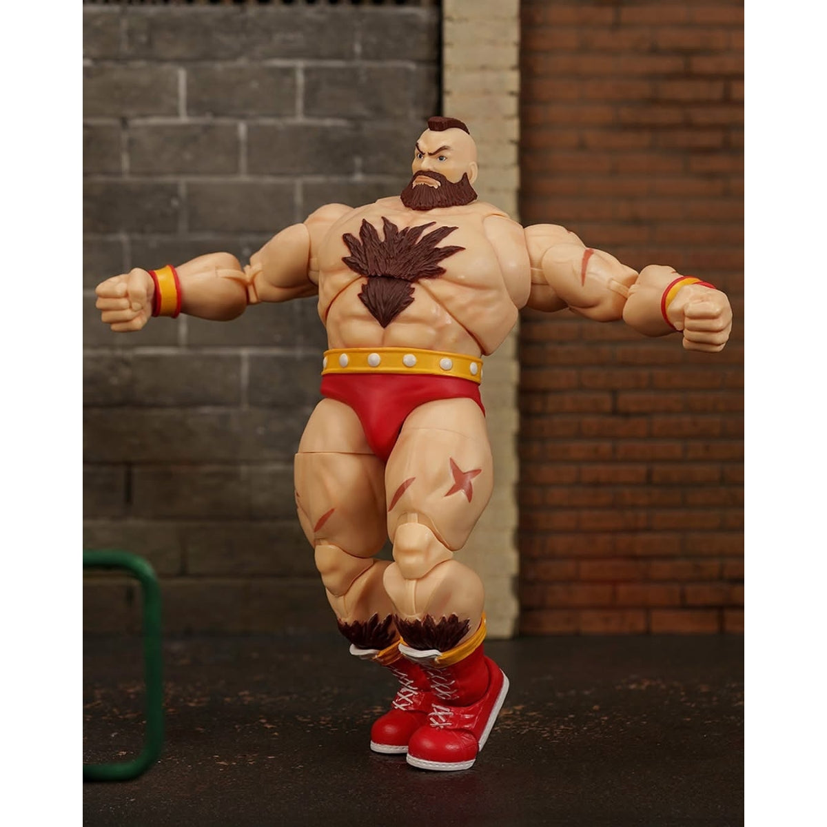 Jada Toys Ultra Street Fighter II Zangief 6-Inch Scale Deluxe Action Figure