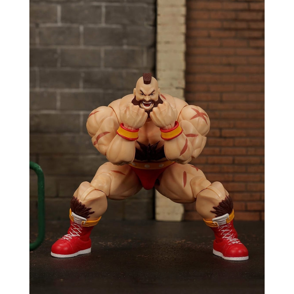 Jada Toys Ultra Street Fighter II Zangief 6-Inch Scale Deluxe Action Figure