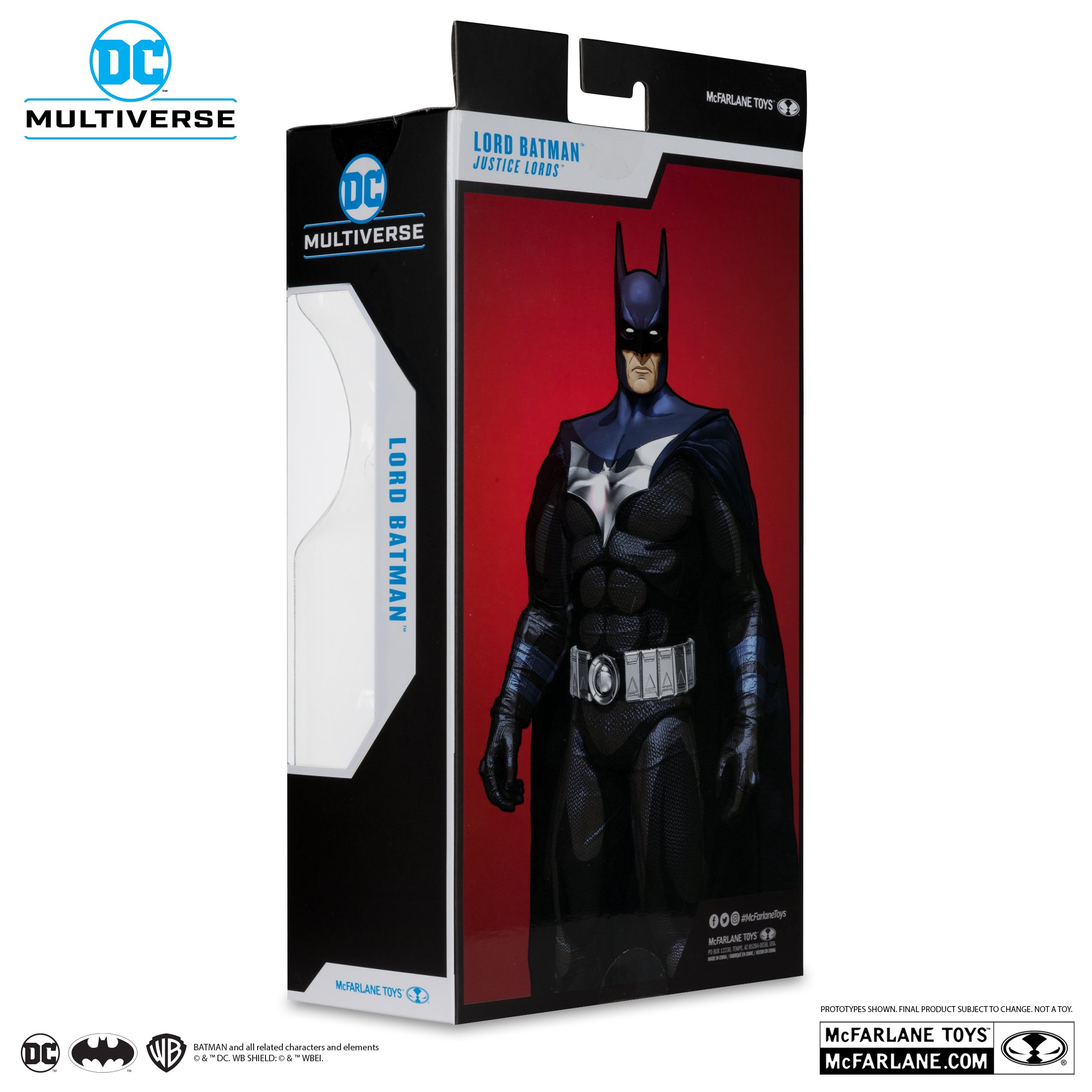 McFarlane DC Gold Label Collection Lord Batman Action Figure (Justice Lords)