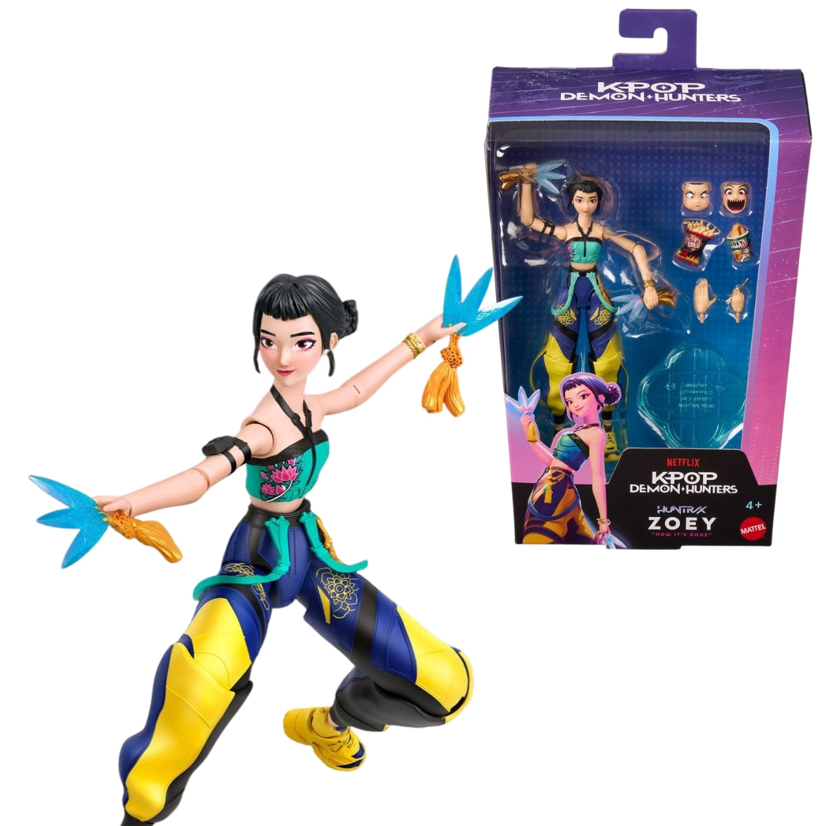 KPop Demon Hunters HUNTR/X Zoey How It's Done Action Figure