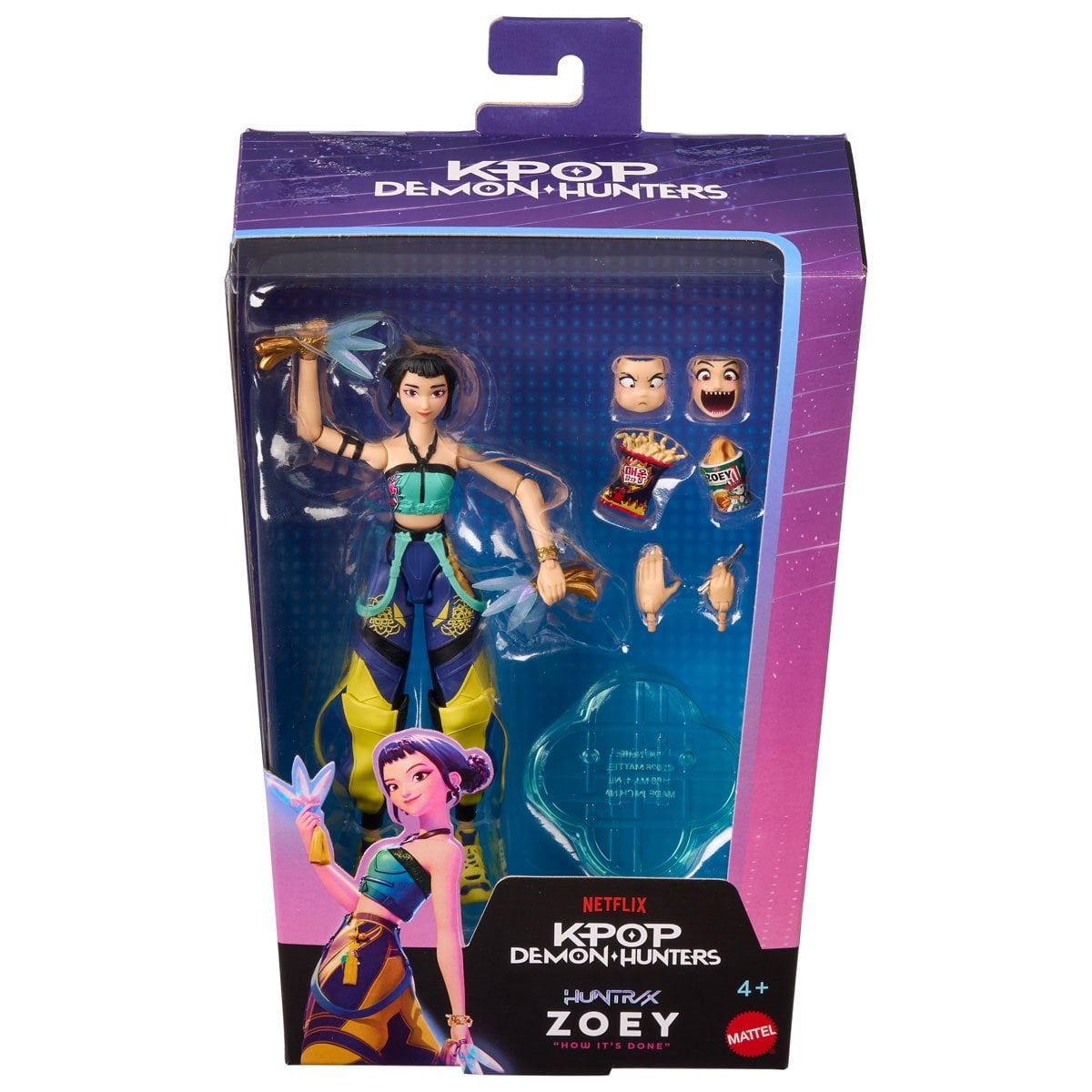 KPop Demon Hunters HUNTR/X Zoey How It's Done Action Figure