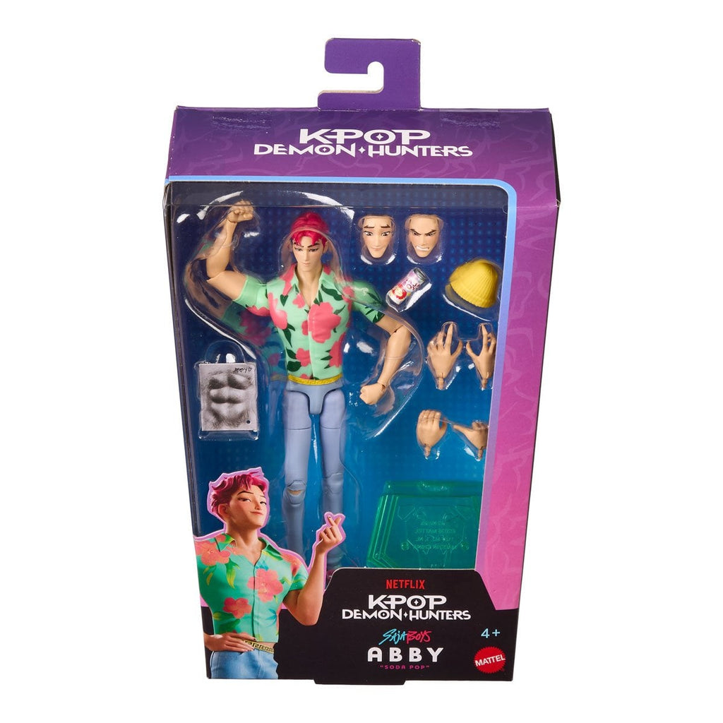 KPop Demon Hunters Saja Boys Abby Soda Pop Action Figure