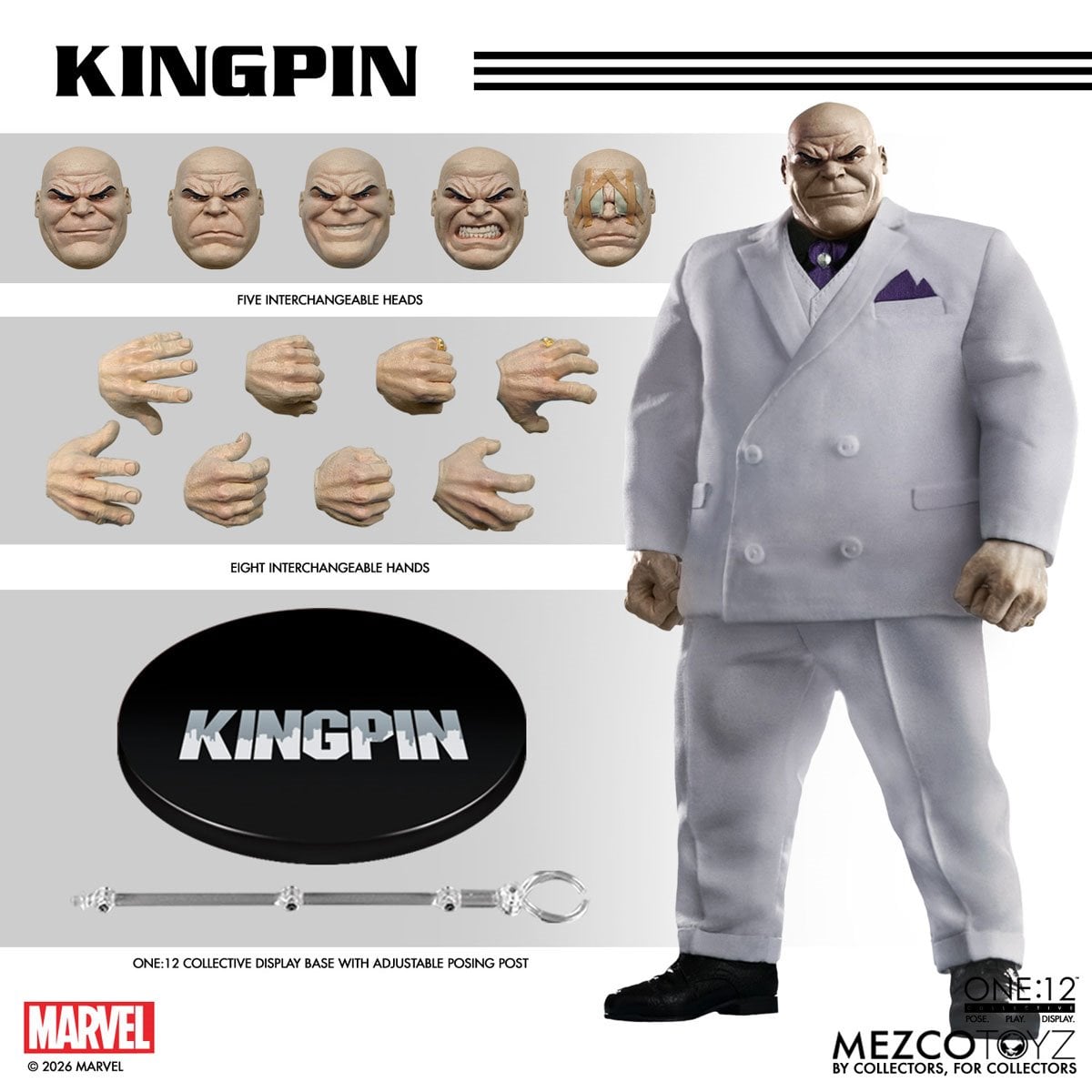 Mezco Kingpin One:12 Collective Action Figure