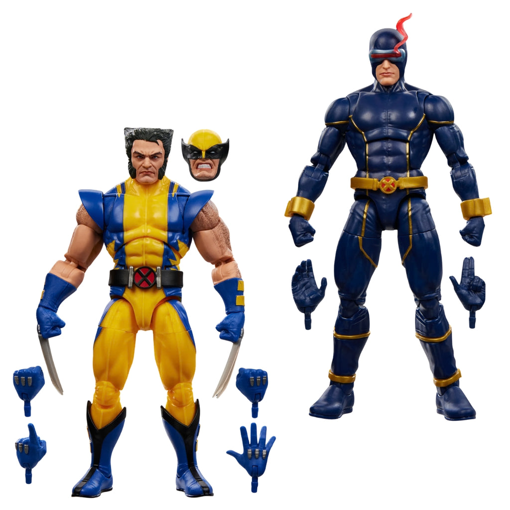 Marvel Legends Astonishing X-Men Cyclops and Wolverine Action Figures 2-Pack