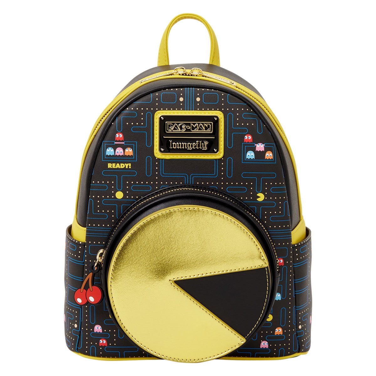 Loungefly Pac-Man Glow-in-the-Dark Mini-Backpack