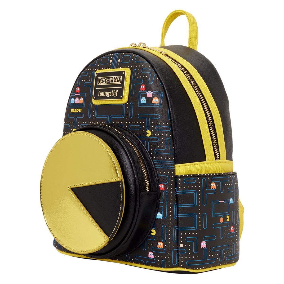 Loungefly Pac-Man Glow-in-the-Dark Mini-Backpack