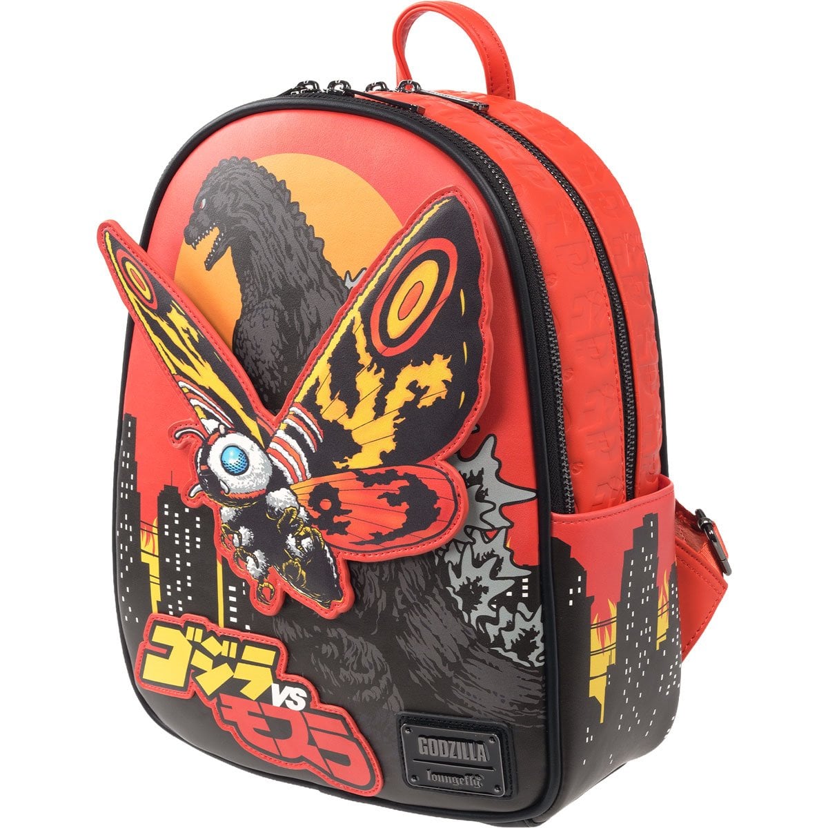 Loungefly Godzilla vs. Mothra Midsize Backpack - Entertainment Earth Exclusive