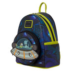 Loungefly Rick and Morty Space Cruiser Glow-in-the-Dark Mini-Backpack