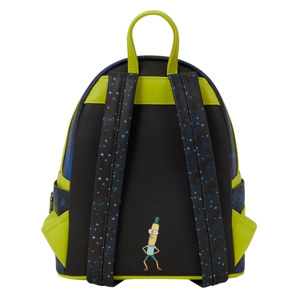 Loungefly Rick and Morty Space Cruiser Glow-in-the-Dark Mini-Backpack