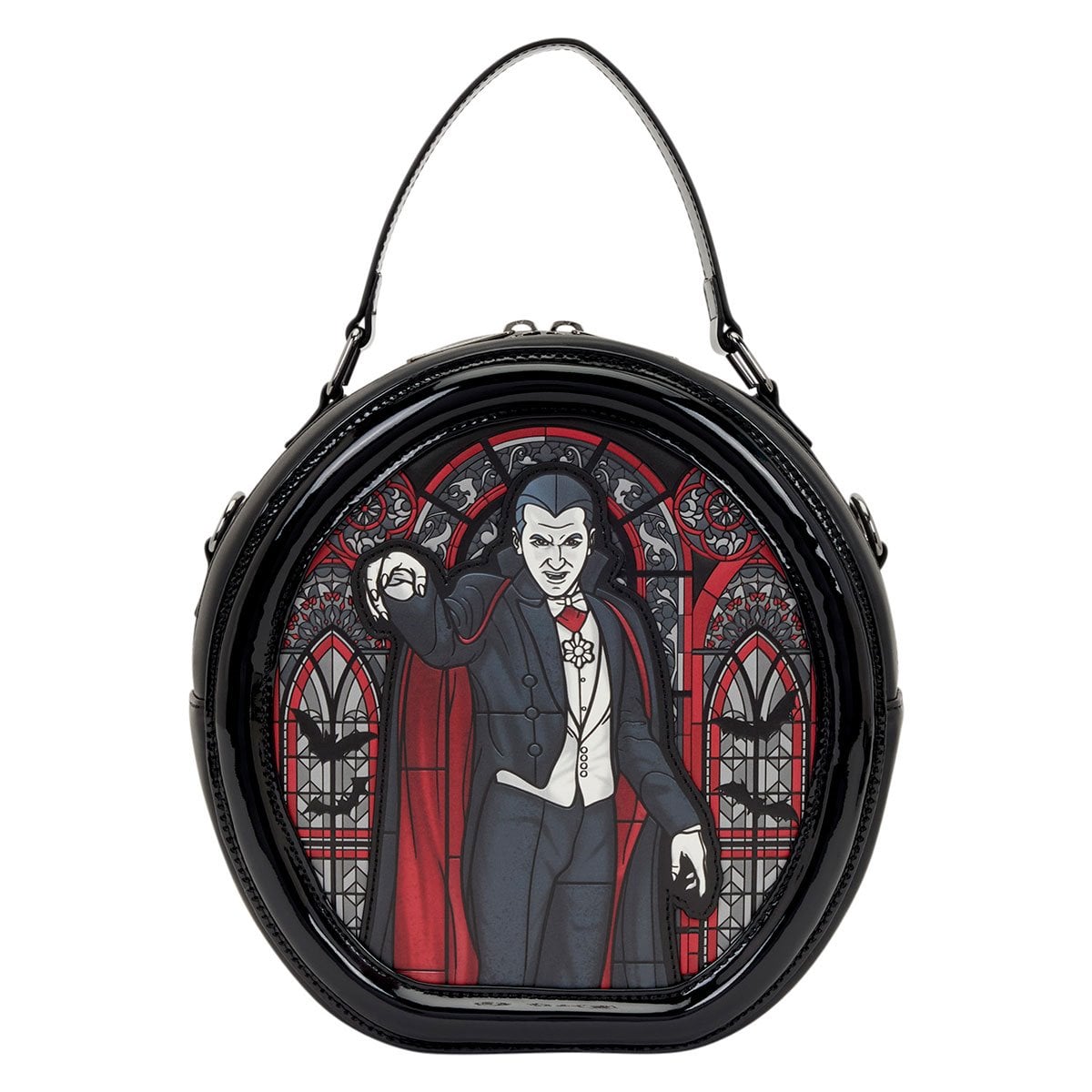 Loungefly Universal Monsters Dracula & Frankenstein Crossbody Bag