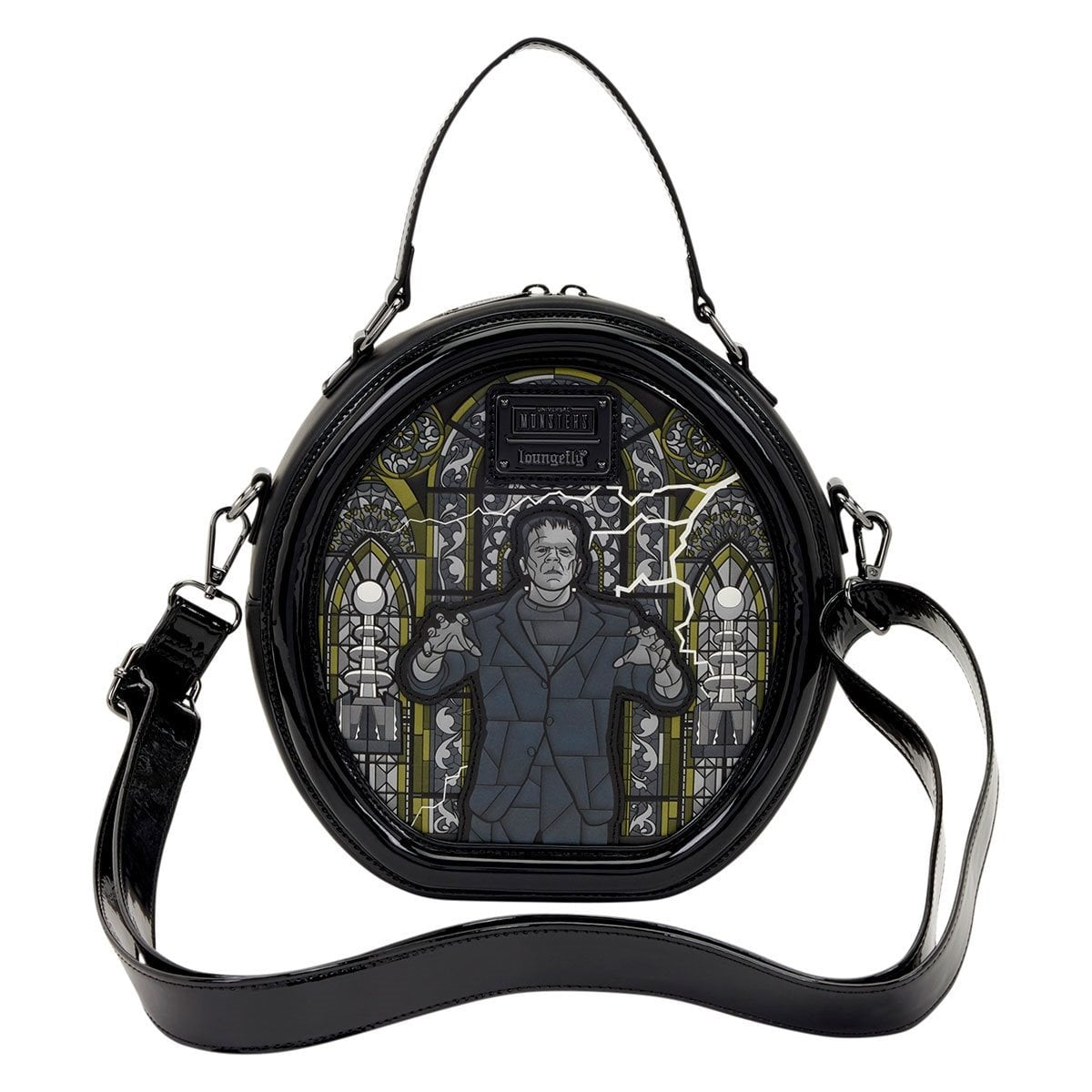Loungefly Universal Monsters Dracula & Frankenstein Crossbody Bag