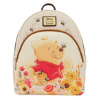 Loungefly Winnie the Pooh Floral Bee Mid-Size Backpack
