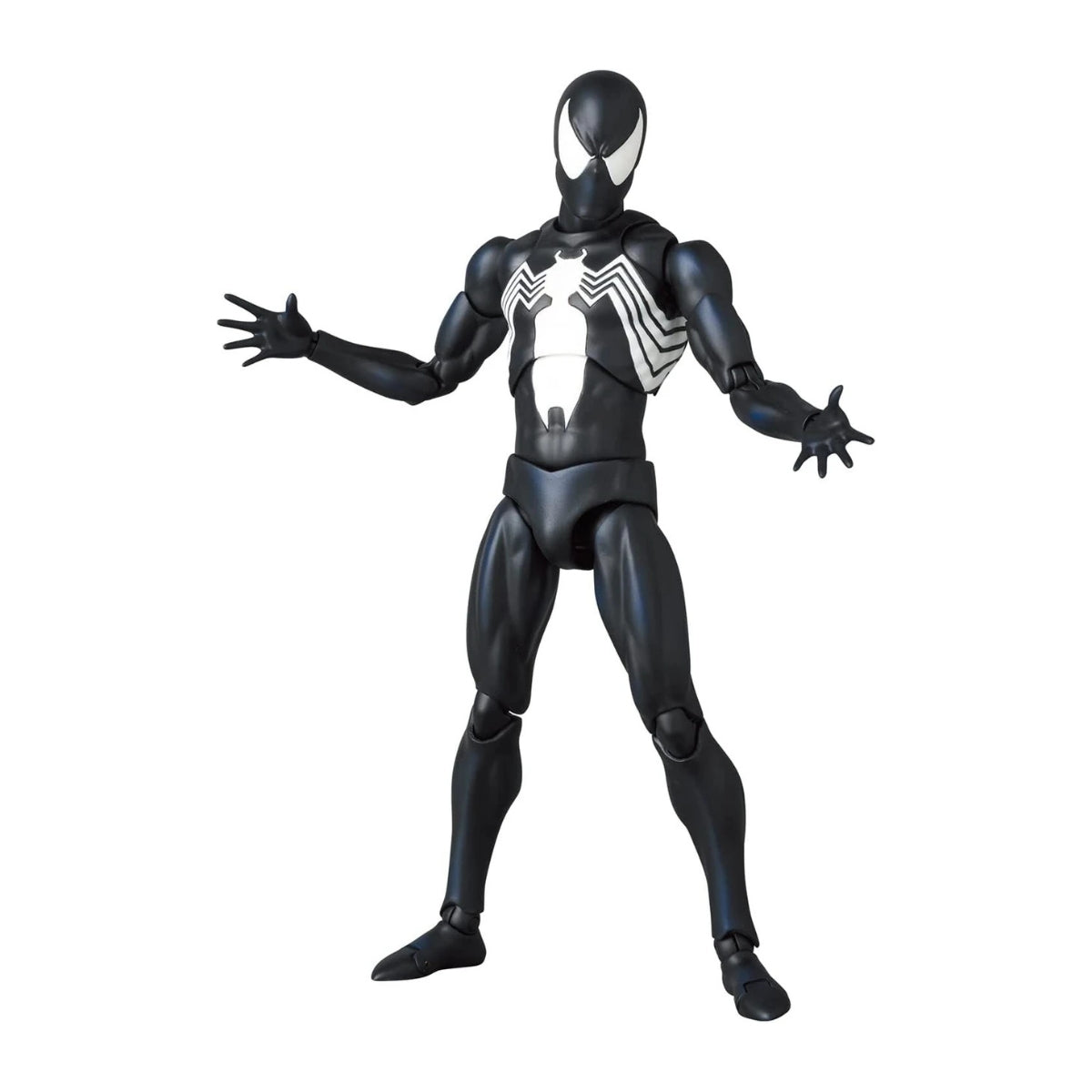 Mafex No.147 Symbiote Spider-Man (Black Costume Comic Version) Action Figure