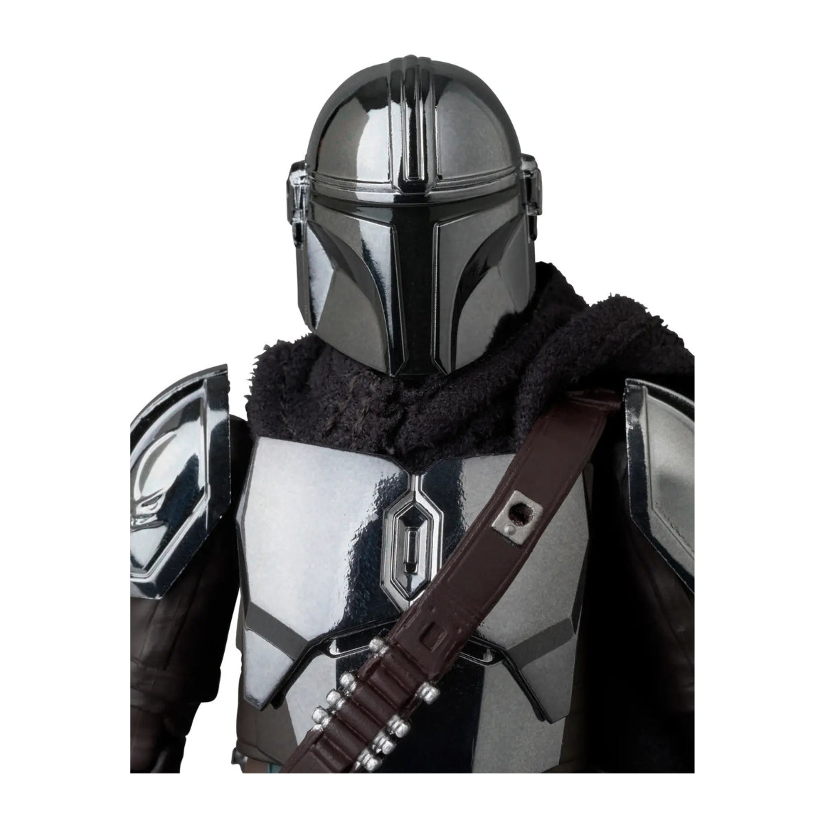 Mafex No.256 The Mandalorian and Grogu (Chrome Version) Action Figure