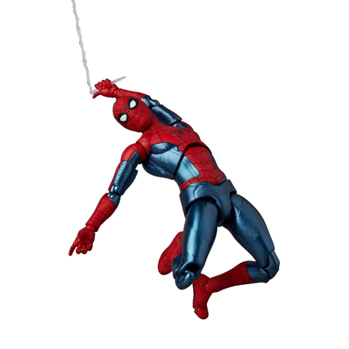 Mafex No.262 Spider-Man Red & Blue Final Swing Suit (Spider-Man: No Way Home) Action Figure