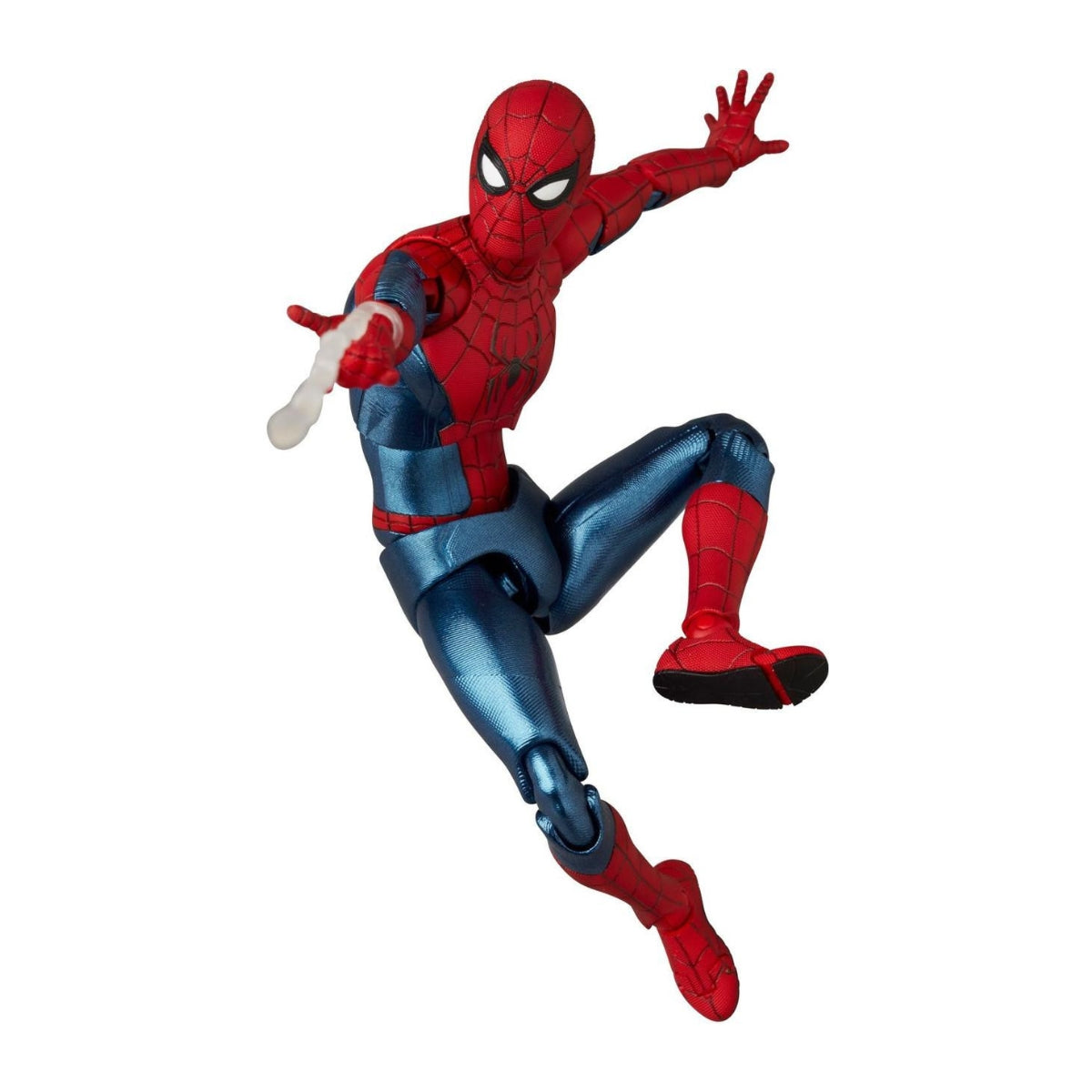 Mafex No.262 Spider-Man Red & Blue Final Swing Suit (Spider-Man: No Way Home) Action Figure