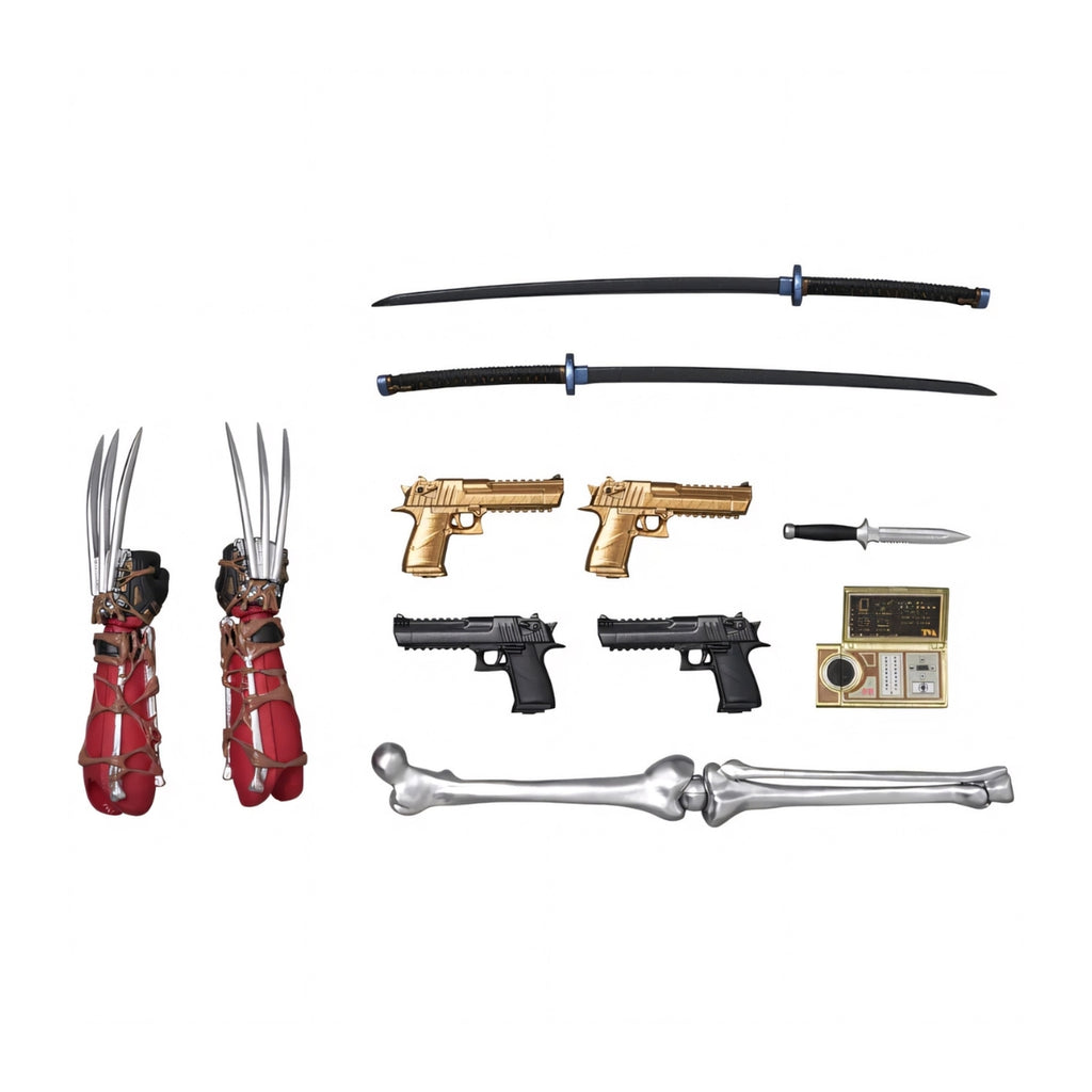 Mafex No.284 Deadpol (Deadpool & Wolverine) Action Figure