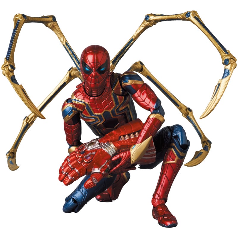 Mafex No.307 Iron Spider (Endgame Version) Renewal Version Action Figure