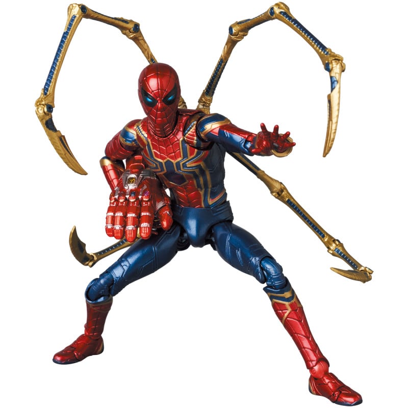 Mafex No.307 Iron Spider (Endgame Version) Renewal Version Action Figure