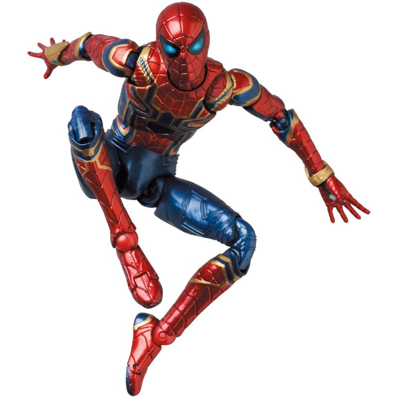 Mafex No.307 Iron Spider (Endgame Version) Renewal Version Action Figure