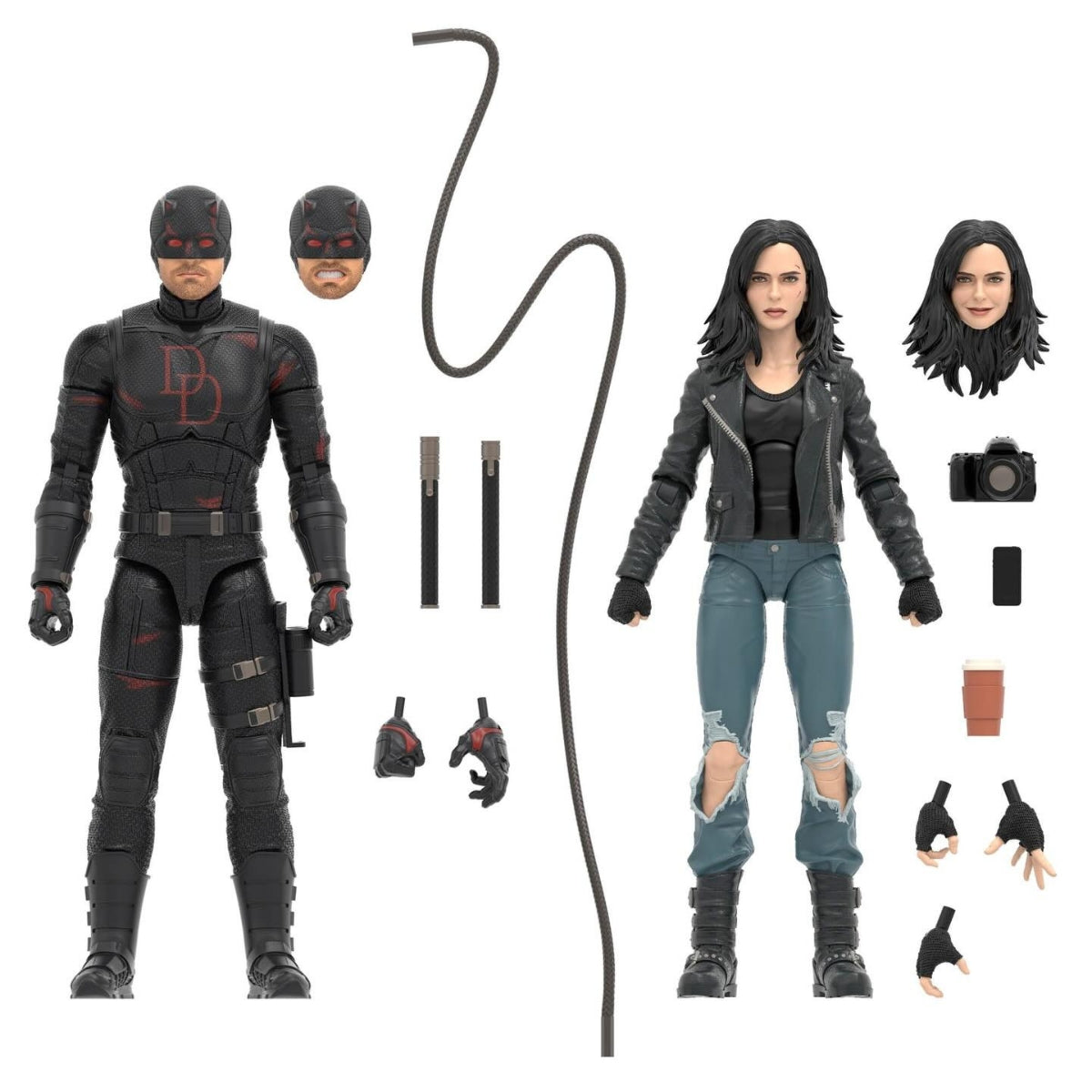 Marvel Legends Daredevil: Born Again Daredevil and Jessica Jones Action Figures 2-Pack