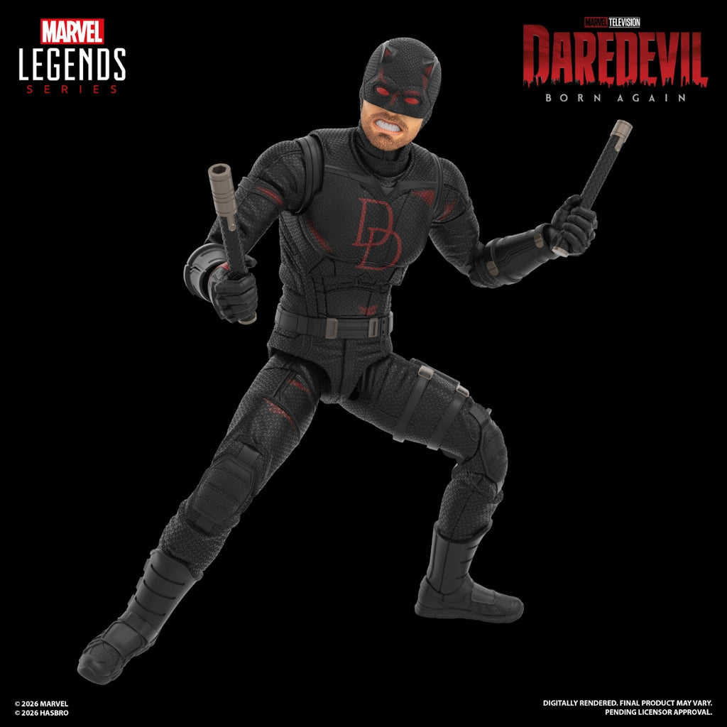 Marvel Legends Daredevil: Born Again Daredevil and Jessica Jones Action Figures 2-Pack