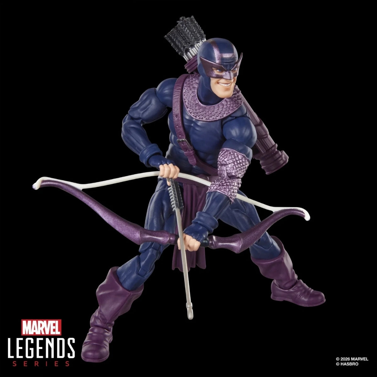 Marvel Legends Dark Avengers Hawkeye Action Figure (Marvel’s Box Build-A-Figure)