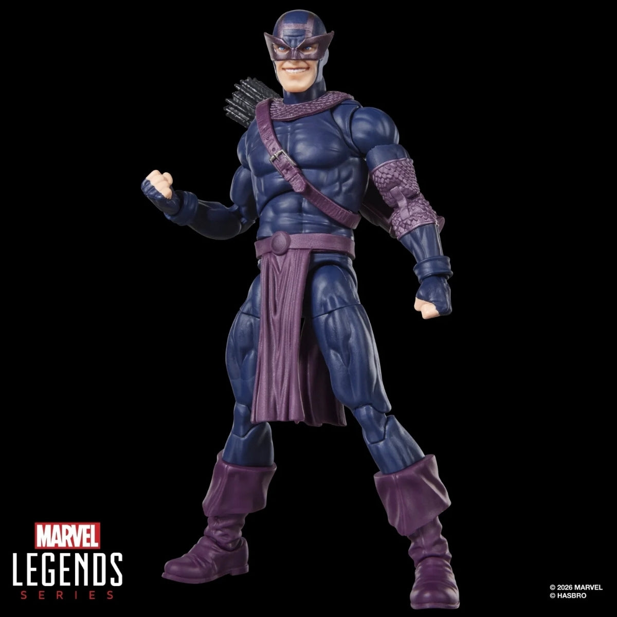 Marvel Legends Dark Avengers Hawkeye Action Figure (Marvel’s Box Build-A-Figure)