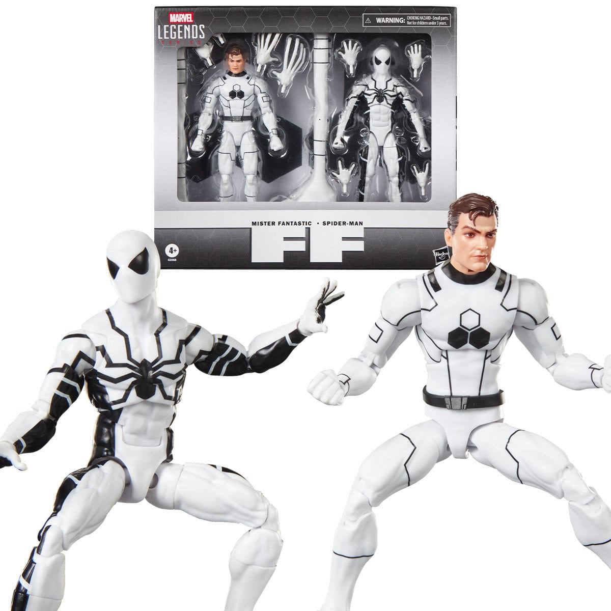 Marvel Legends Series Future Foundation Spider-Man & Mr. Fantastic 2-Pack Action Figures