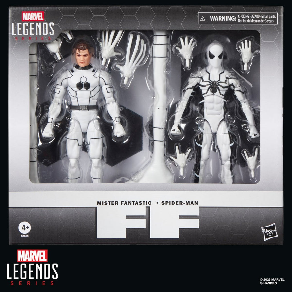 Marvel Legends Series Future Foundation Spider-Man & Mr. Fantastic 2-Pack Action Figures