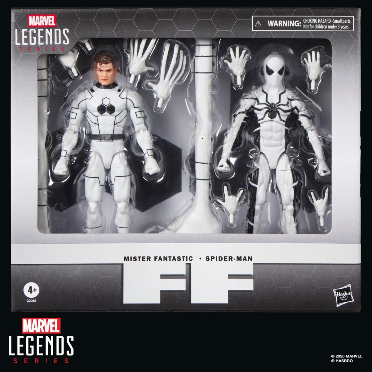 Marvel Legends Series Future Foundation Spider-Man & Mr. Fantastic 2-Pack Action Figures