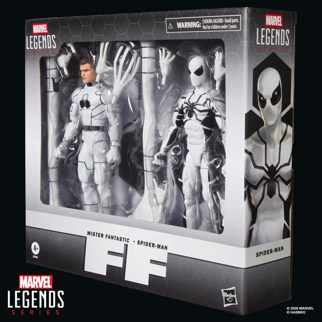 Marvel Legends Series Future Foundation Spider-Man & Mr. Fantastic 2-Pack Action Figures