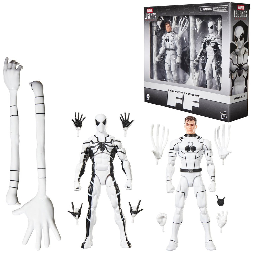Marvel Legends Series Future Foundation Spider-Man & Mr. Fantastic 2-Pack Action Figures