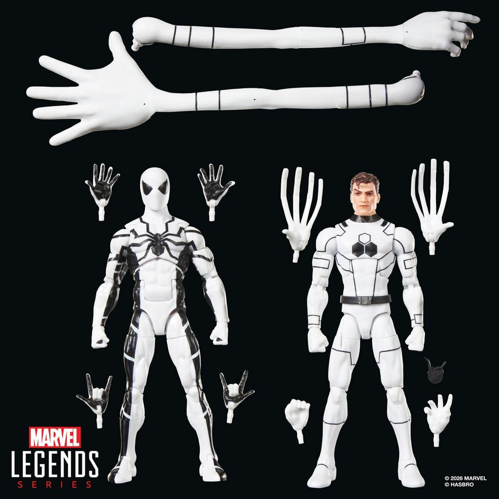 Marvel Legends Series Future Foundation Spider-Man & Mr. Fantastic 2-Pack Action Figures