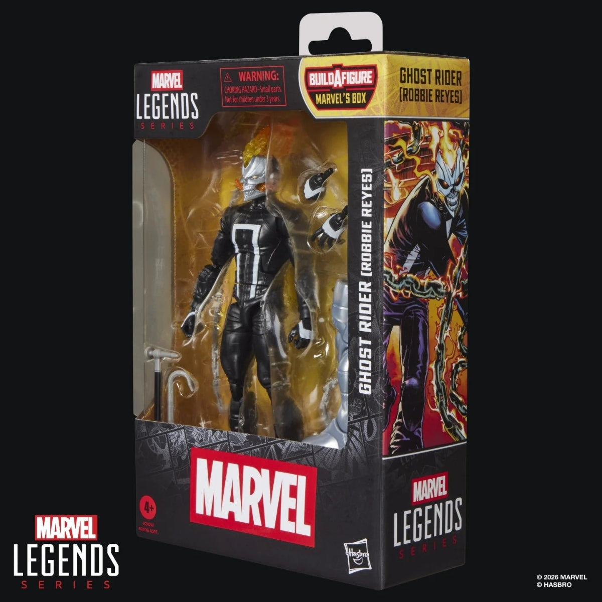Marvel Legends Ghost Rider, Robbie Reyes Action Figure (Marvel’s Box Build-A-Figure)