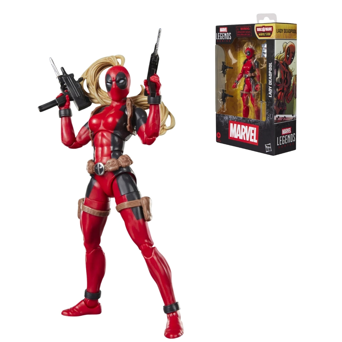 Marvel Legends Lady Deadpool Action Figure (Marvel’s Box Build-A-Figure)