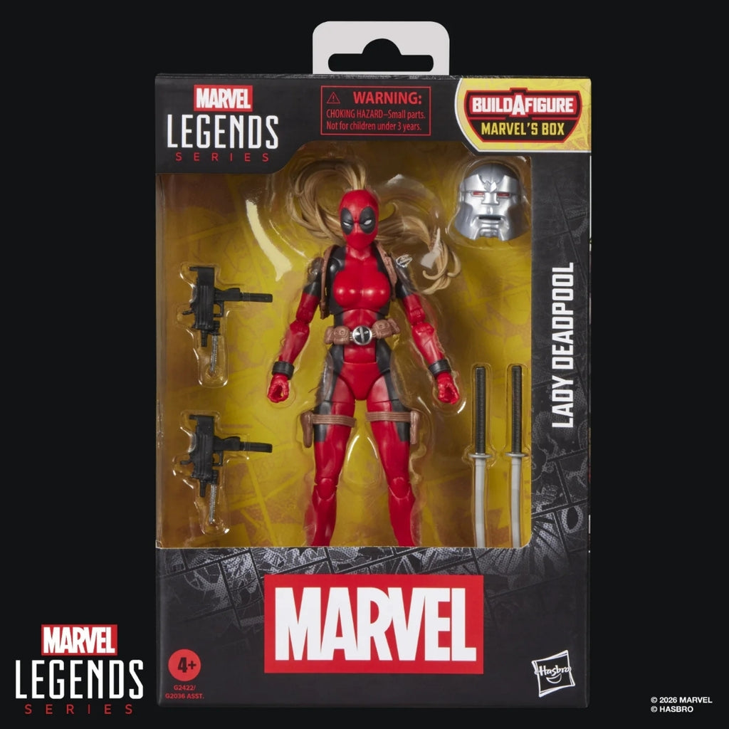 Marvel Legends Lady Deadpool Action Figure (Marvel’s Box Build-A-Figure)