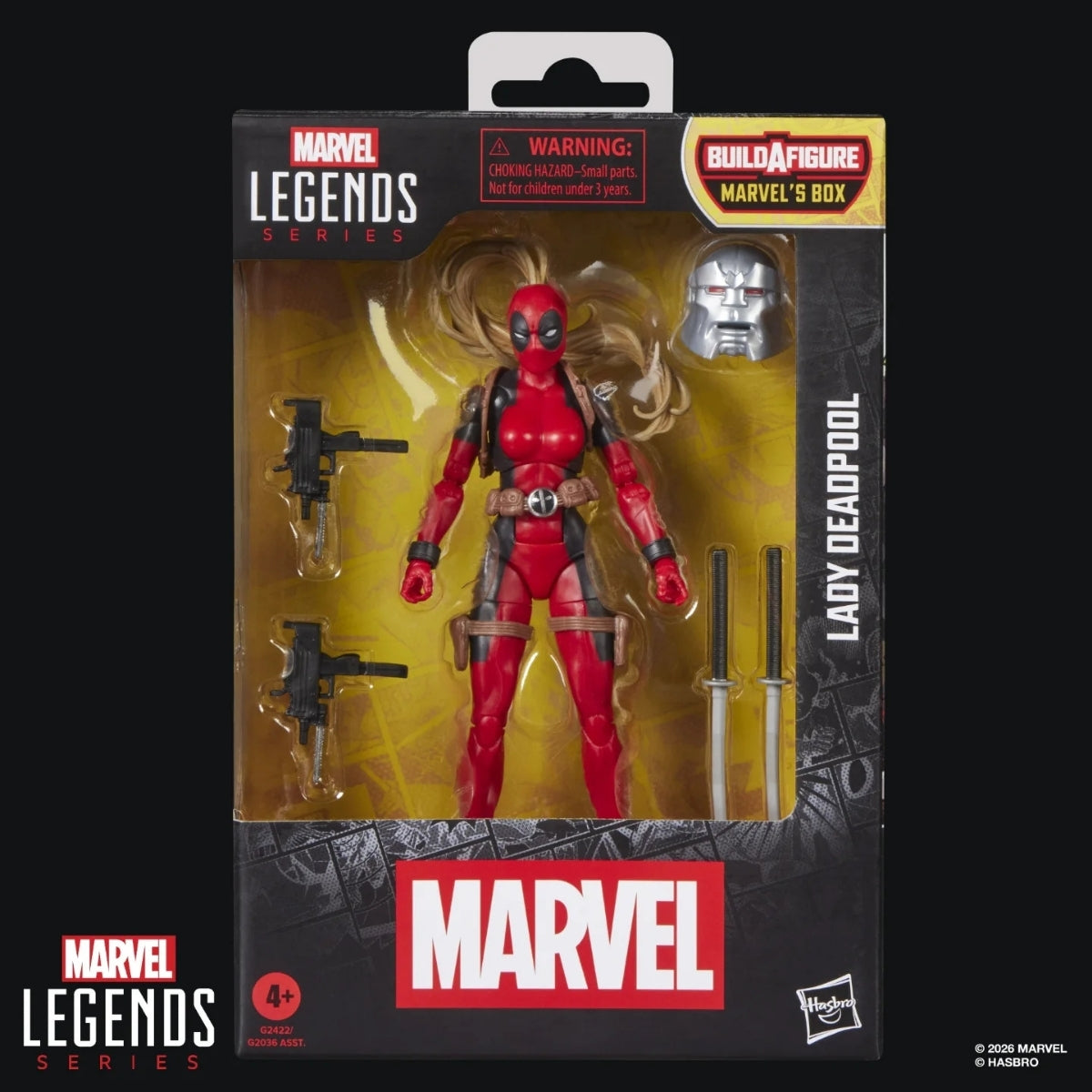 Marvel Legends Lady Deadpool Action Figure (Marvel’s Box Build-A-Figure)