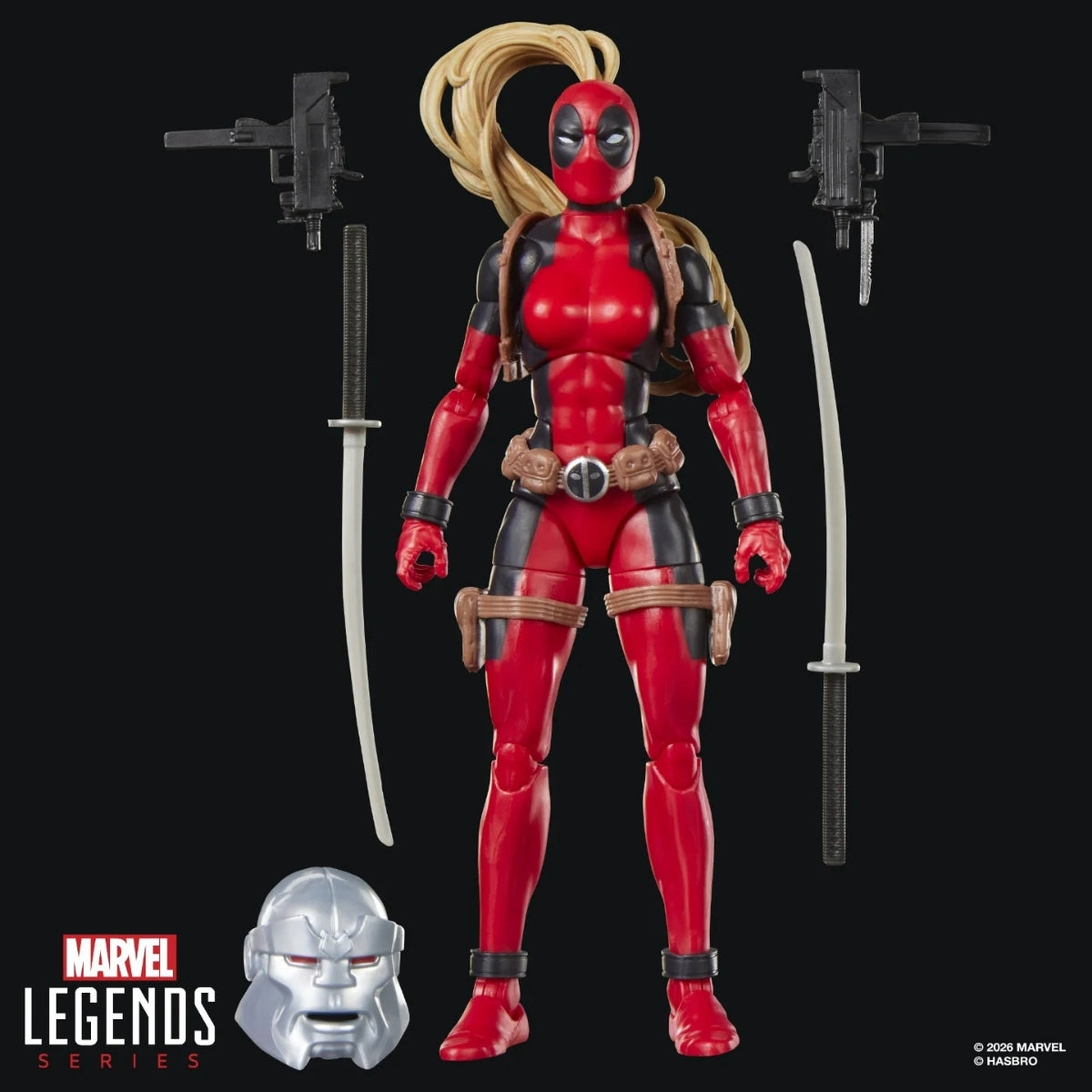 Marvel Legends Lady Deadpool Action Figure (Marvel’s Box Build-A-Figure)