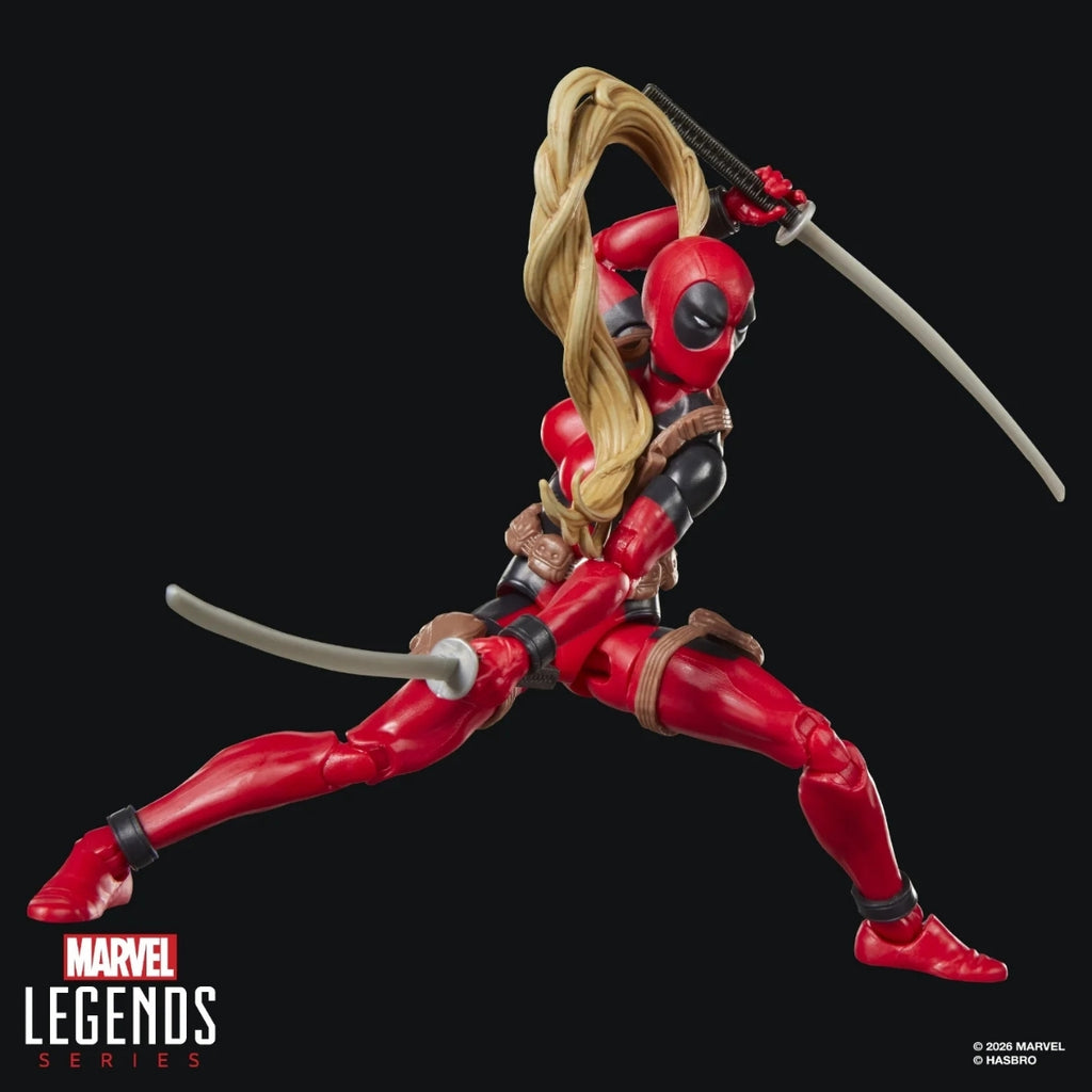 Marvel Legends Lady Deadpool Action Figure (Marvel’s Box Build-A-Figure)